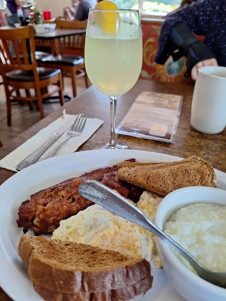 Mimosa and Great Hash and Eggs